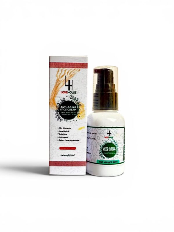 ANTI-AGING FACE CREAM  (with Alpha-Arbutin + salicylic Acid + Vit B3)